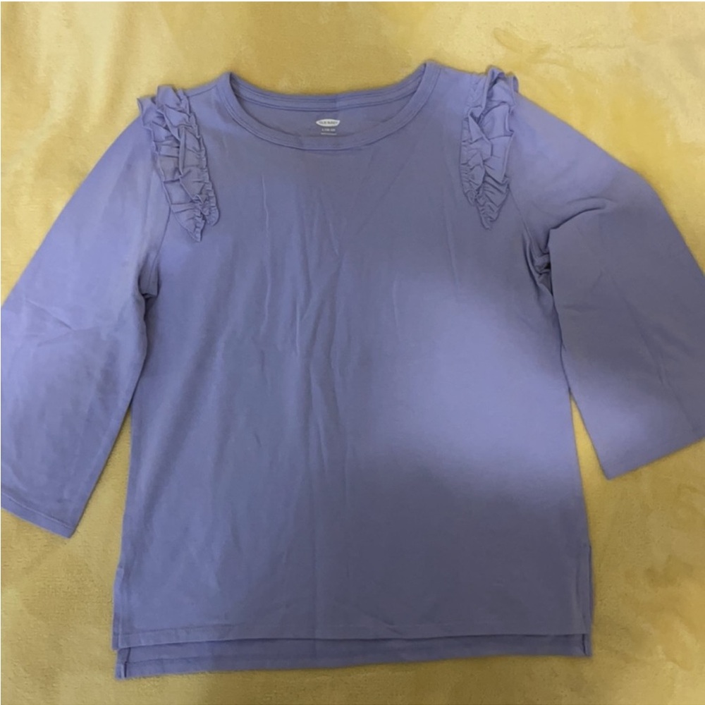 🎯3 for $15 Old Navy Purple 3/4 Sleeve Tee